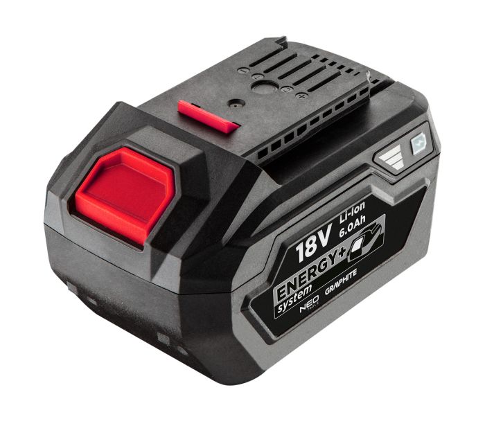 " Акумуляторна батарея Energy + 18 В, Li-Ion, 6,0 Ач. GRAPHITE (58G086) "